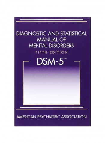 Diagnostic And Statistical Manual Of Mental Disorders DSM 5 Paperback 5th Edition