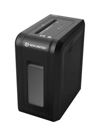 Cross Cut Shredder Machine Black/Silver