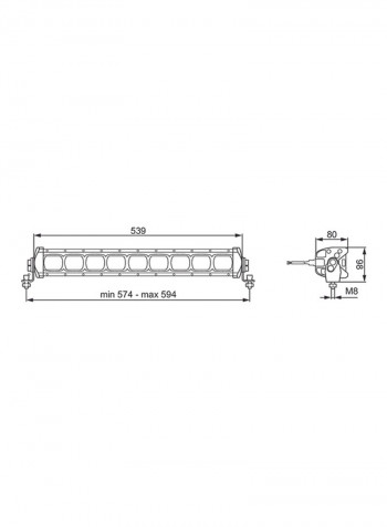 LED Lightbar Set LBX 540