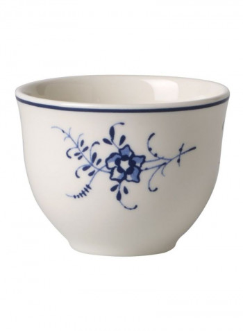 6-Piece Old Luxemburg Arabic Tea Cup Set White/Blue 480ml