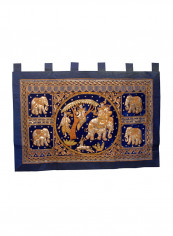 Burmese Wall Hanging Multicolour 140X90centimeter