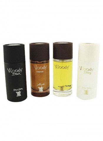 Woody Collection Gift Set 1 x EDP 50, 1 X EDP 50, 1 X EDP 50, 1 X EDP 50ml