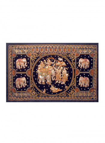 Printed Tapestry Wall Hanging Multicolour 90X140centimeter