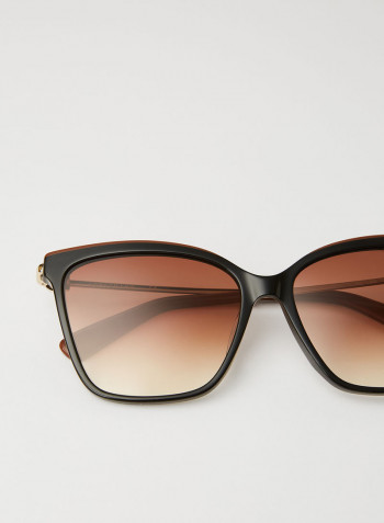 Women's Rectangular Sunglasses - Lens Size: 56 mm
