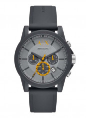 Men's Outerbanks Water Resistance Silicone Chronograph Watch AX7123