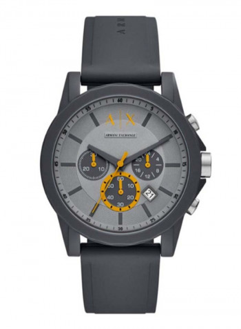 Men's Outerbanks Water Resistance Silicone Chronograph Watch AX7123