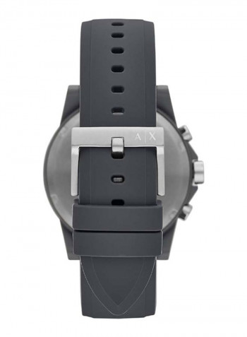 Men's Outerbanks Water Resistance Silicone Chronograph Watch AX7123