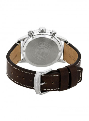 Men's Leather Chronograph Watch CA0618-26H