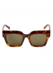 Women's Full Rim Acetate Square Sunglases - Lens Size: 51 mm