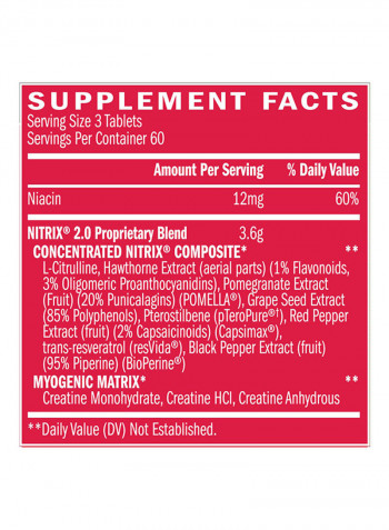 NITRIX 2.0, Advanced Strength  Dieatray Supplement