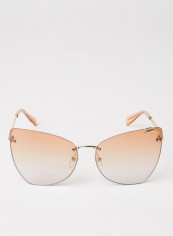 Women's Logo Detailed Sunglasses - Lens Size: 60 mm