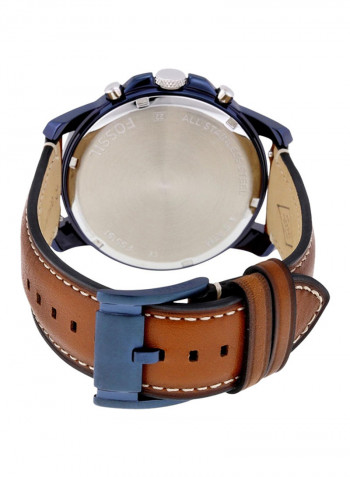 Men's Water Resistant Leather Analog Watch FS5151