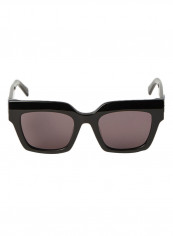 Women's Full Rim Acetate Square Sunglases - Lens Size: 51 mm