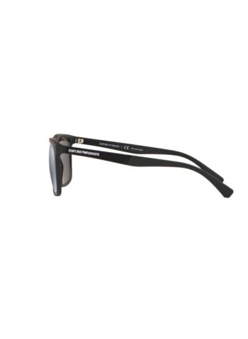 Men's UV-Protection Square Sunglasses - Lens Size: 56 mm
