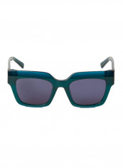 Women's Full Rim Acetate Square Sunglases - Lens Size: 51 mm