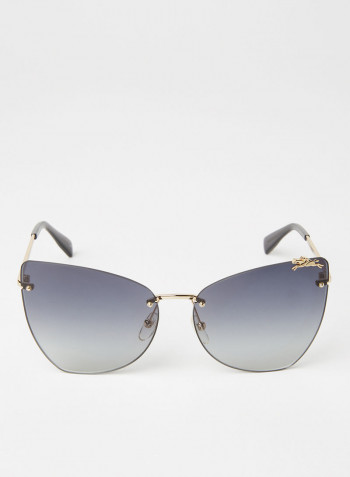 Women's Logo Detailed Sunglasses - Lens Size: 60 mm