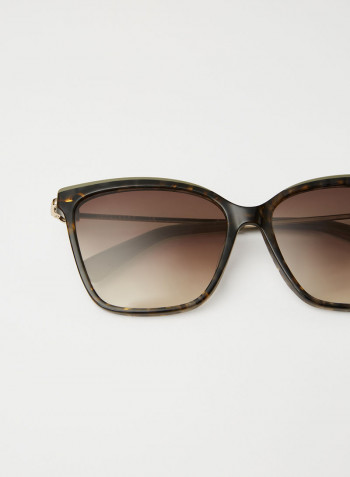 Women's Rectangular Sunglasses - Lens Size: 56 mm