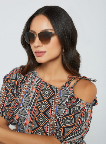 Women's Tea Cup Sunglasses - Lens Size: 55 mm