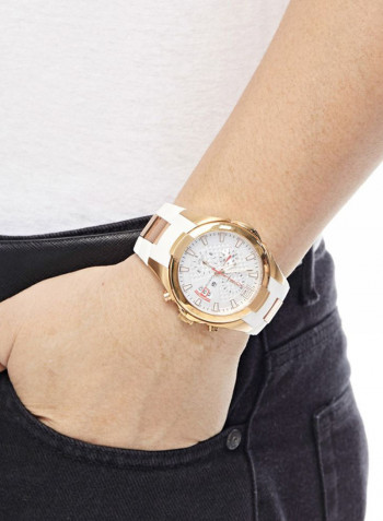 Men's Rubber Chronograph Watch GRC141BWB
