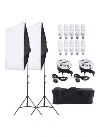 Professional Photography Light Set Black/White