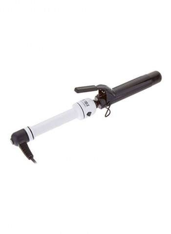 Spring Curling Iron White/Black