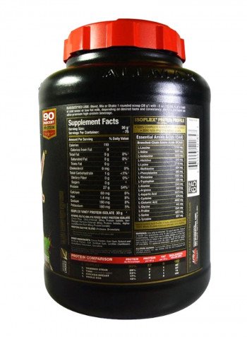 Isoflex Chocolate Mint Pure Whey Protein Isolate
