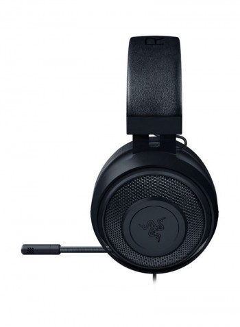 Kraken Wired Over-Ear Gaming Headset With Mic Black