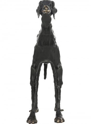 Dog Tabletop Sculpture Black