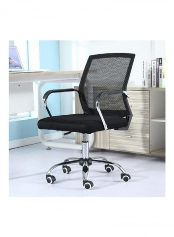 Office Comfortable Simple Desk Chair Black