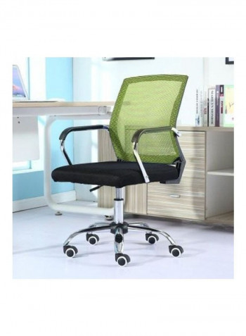 Office Comfortable Simple Desk Chair Green/Black
