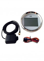 Waterproof LCD Digital Display Backlight Speedometer Silver/White reviews Waterproof LCD Digital Display Backlight Speedometer Silver/White