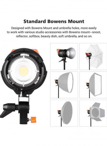 Focus Light  Daylight Dimmable Bowens Mount With Remote Control multicolour