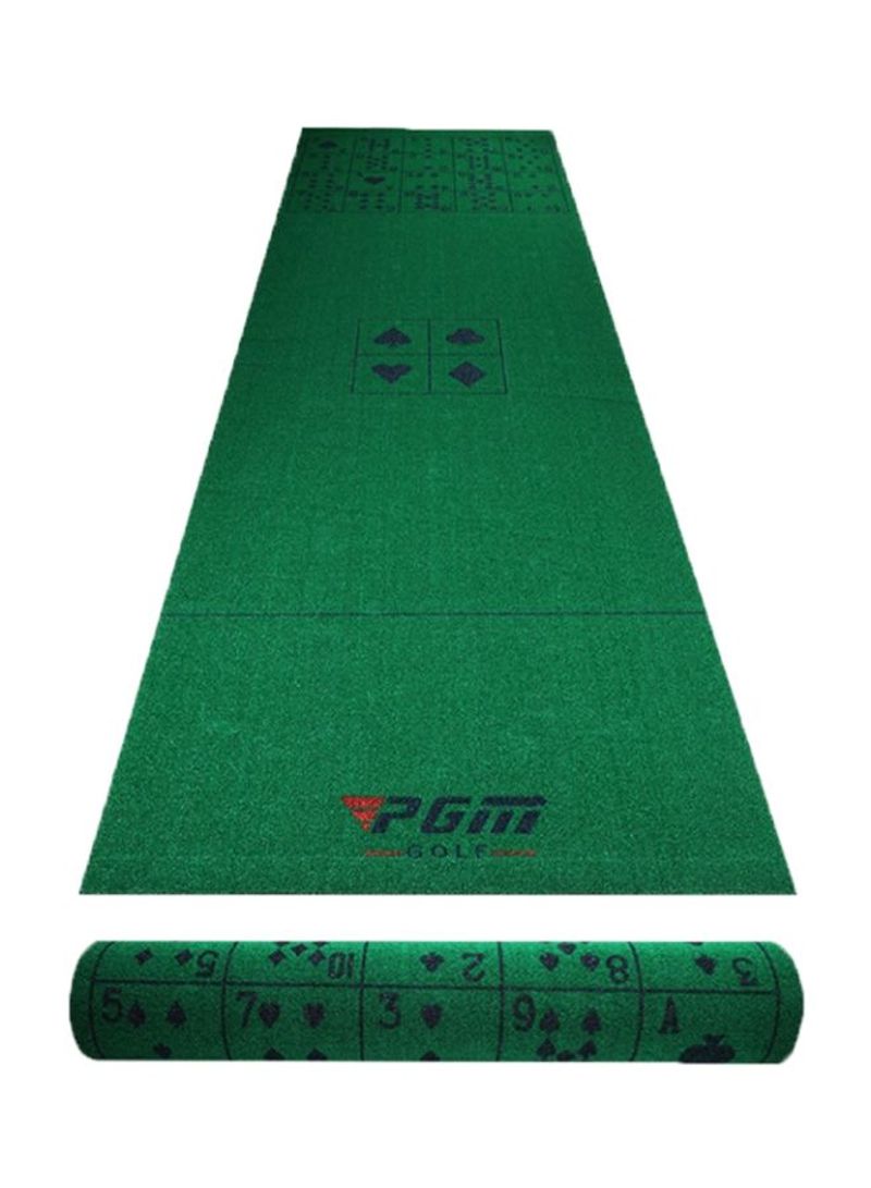 Indoor Golf Putter Practice Mat Set