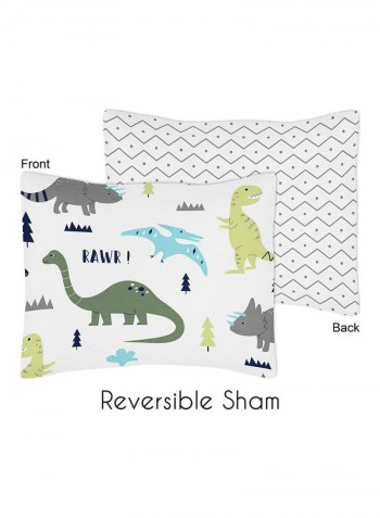 5-Piece Dinosaur Design Bedding Comforter Sheet Set