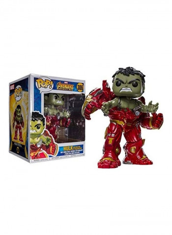 Pop Marvel Avengers Infinity War Hulk #306 (Busting out of Hulkbuster) 6 x 8inch