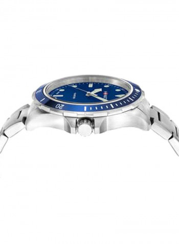 Men's Aqua Steel Analog Watch WBX.45240.SJ