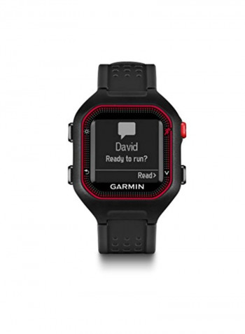 Forerunner 25 GPS Smartwatch Black/Red