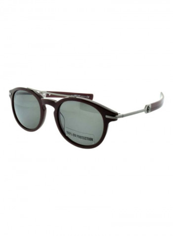 Men's Round Sunglasses - Lens Size: 51 mm