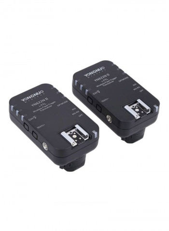 Wireless Flash Transmitter For Nikon DSLR Black