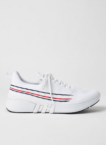 Knit Run Sneakers White