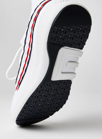 Knit Run Sneakers White