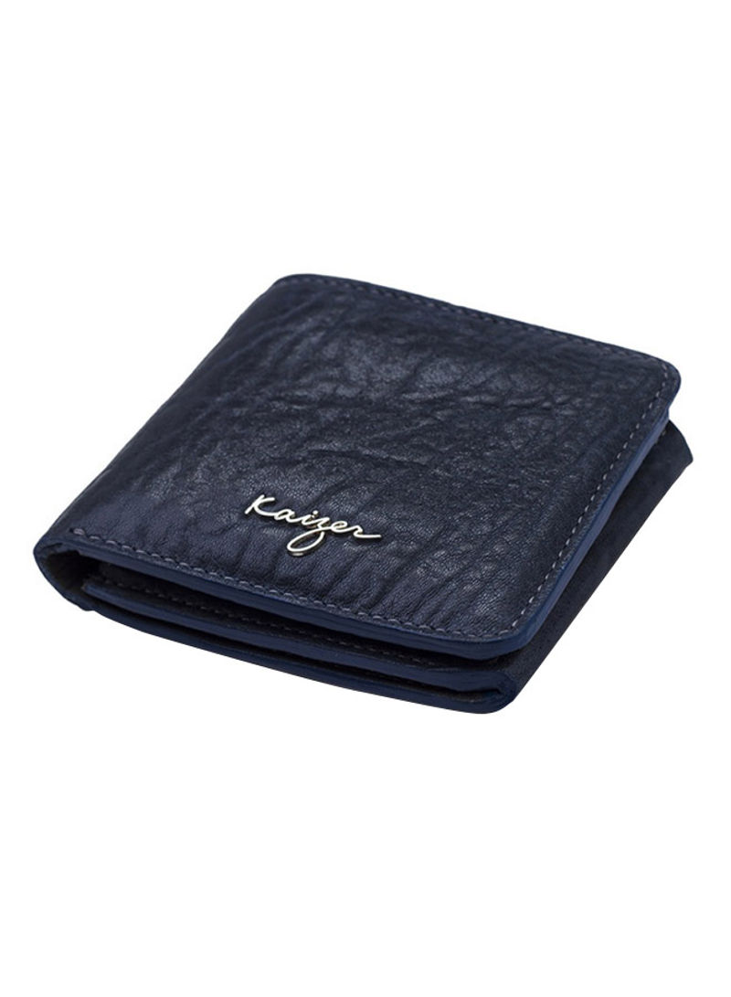 Insignia Leather Wallet For Men Blue