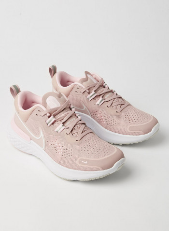 React Miler 2 Running Shoes Plum Chalk/White/Pink Foam
