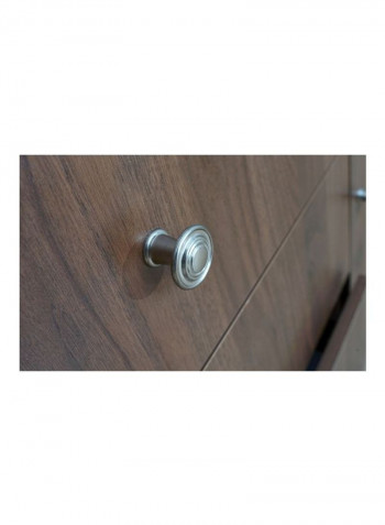 3-Door Sideboard With Drawer Brown 45x88x120centimeter