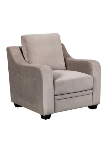 Gary 1-Seater Armchair Grey/Black