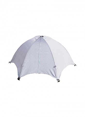 Pop N Play Deluxe Ultimate Play Yard - Grey/Blue/Black