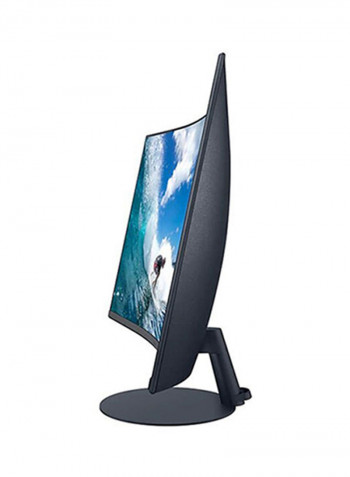24Inch 1000R Bezel Less Monitor With Speaker 53.9x24.9x41.3cm Black