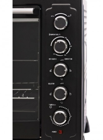 Electric Oven With Rotisserie And Convection Fan 120L BEO120 Black