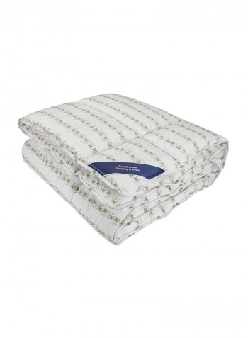 Tronfjellet Warm Duvet Polyester White/beige 240x220centimeter