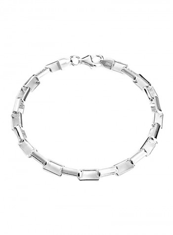 925 Sterling Silver Anchor Link Bracelet
